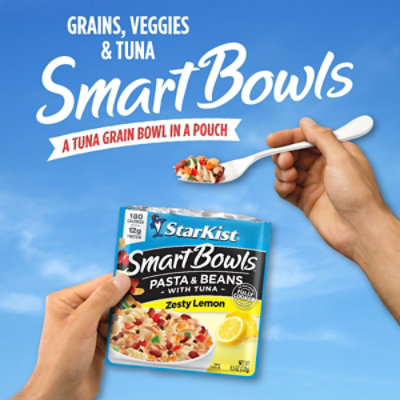 StarKist Smart Bowls Zesty Lemon Pasta & Beans With Tuna - 4.5 Oz - Image 5