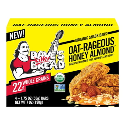 Daves Killer Bread Oat Honey Almond Bar - 7 Oz - Image 5