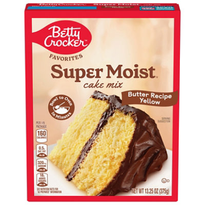 Betty Crocker Supermoist Butter Recipe Yellow Cake Mix - 13.25 Oz - Image 3