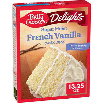 Betty Crocker Delights Supermoist French Vanilla Cake Mix - 13.25 Oz - Image 3