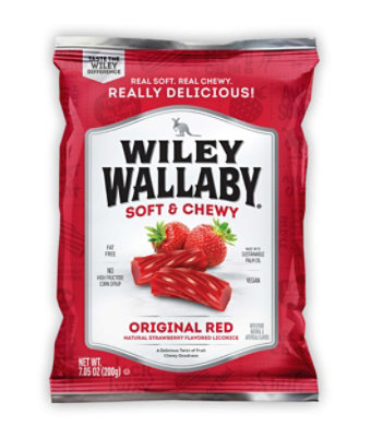 Wiley Wallaby Red Aussie Licorice Candy - 7.05 Ounce (Pack of 12) - Image 3