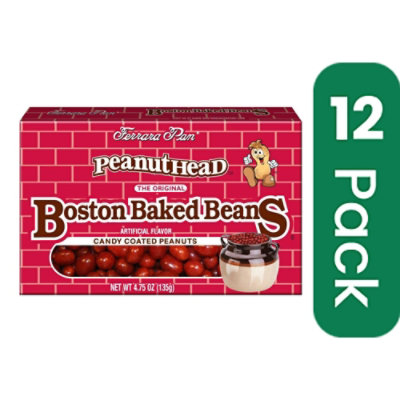 Boston Baked Beans Original Candy Coated Peanuts - 4.3 Ounce (Pack of 12) - Image 1