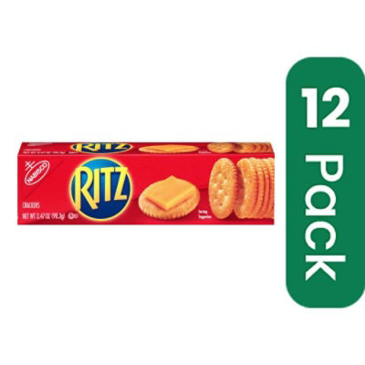 Nabisco Ritz Cracker - 3.47 ounce (Pack of 12) - Image 1