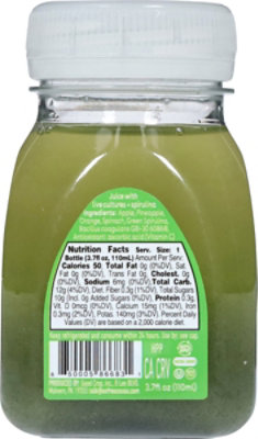 Sofresco Detox Pineapple And Spirulina Shot - 3.7 Fl. Oz. - Image 6