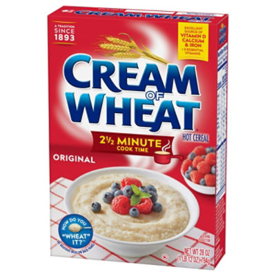 Krafts Cream of Wheat Hot Wheat Cereal - Quick - 12 Packs Total (28 oz Per Pack) - Image 4
