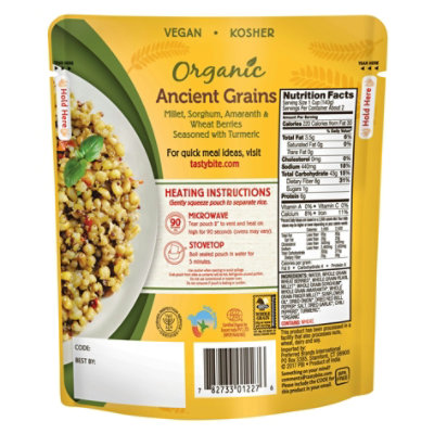 Tasty Bite Ancient Grains Rice - 8.8 Ounce (Pack of 12) - Image 2