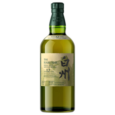 The Hakushu 12 Year Old 100th Anniversary Malt Whisky - 750 Ml - Image 1