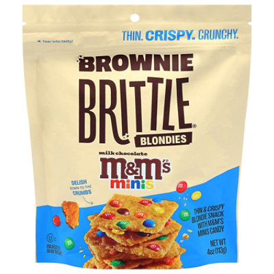 Sheila G's Blondie M&m Minis Brownie Brittle - 4 Oz