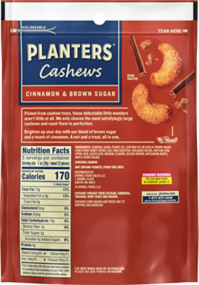 Planters Cinnamon Brown Sugar Cashew - 5 Oz - Image 6