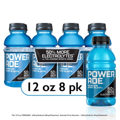 Powerade Mountain Berry Blast - 8-12Fl. Oz. - Image 2