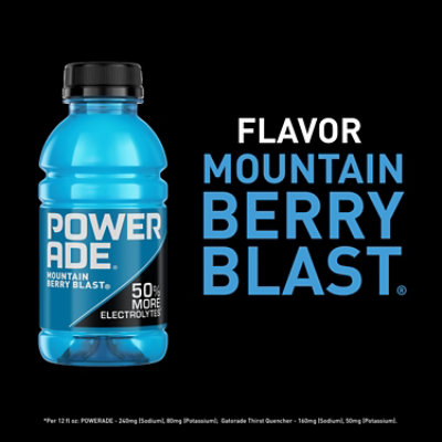 Powerade Mountain Berry Blast Bottles - 8-12 Fl. Oz. - Image 3