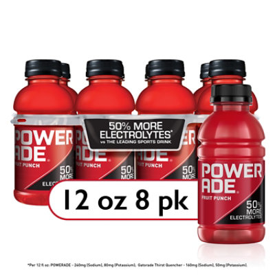 POWERADE Fruit Punch - 8-12 Fl. Oz. - Image 1