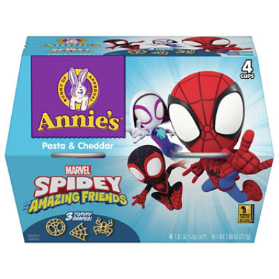 Annie's Homegrown Pasta And Cheddar Spidey - 4-7.48 Oz - Image 2