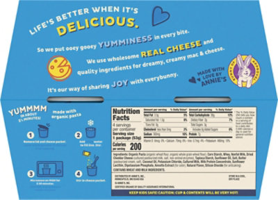 Annie's Homegrown Disney Pasta And Cheddar - 4-7.48 Oz - Image 6