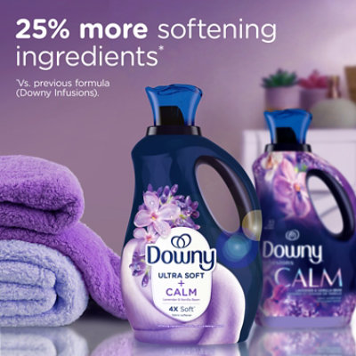 Downy Infusions Calm Lavender & Vanilla Bean Liquid Fabric Conditioner - 101 Fl. Oz. - Image 6