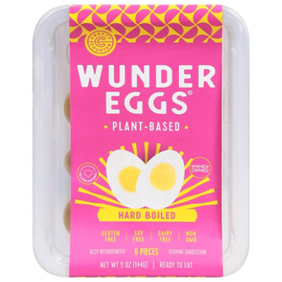 Wunder Eggs Plant Based Hard Boiled Eggs - 6 Count - Image 3