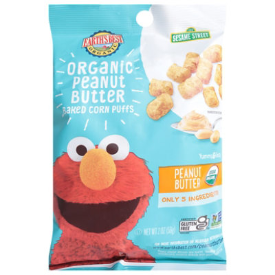 Earth's Best Sesame Street Peanut Butter Puffs - 2 Oz - Image 2