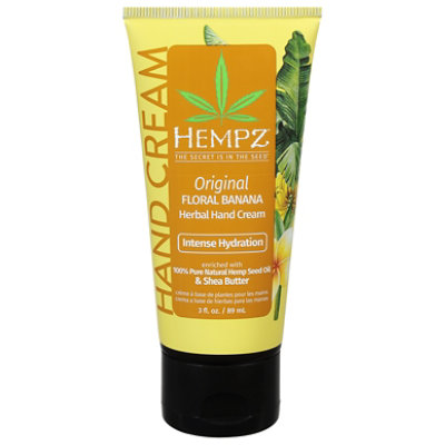 Hempz Floral Banana Herbal Hand Cream - 3 Fl. Oz. - Image 3