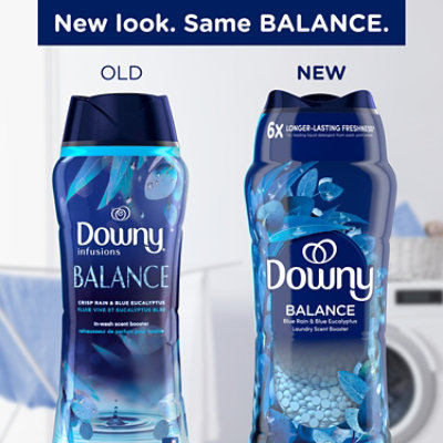 Downy Infusions Crisp Rain And Blue Eucalyptus Balance In Wash Scent Booster - 18.2 Oz - Image 2