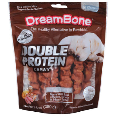 DreamBone Double Protein Kabob Peanut Butter And Sirloin - 10 Count - Image 3