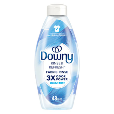 Downy Rinse & Refresh Fabric Rinse Ocean Mist - 48 Fl. Oz. - Image 1