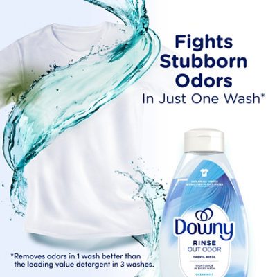 Downy Rinse & Refresh Fabric Rinse Ocean Mist - 48 Fl. Oz. - Image 2