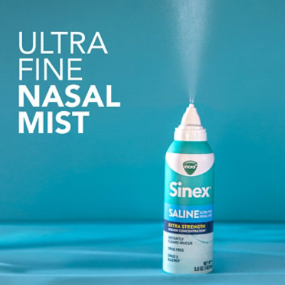Vicks Sinex Extra Strength Saline Spray - 5 Fl. Oz. - Image 6