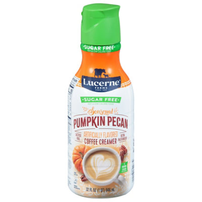Lucerne Pumpkin Pecan Lactose Free Sugar Free Creamer - 1 Quart - Image 3
