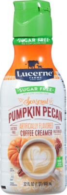 Lucerne Pumpkin Pecan Lactose Free Sugar Free Creamer - 1 Quart - Image 6