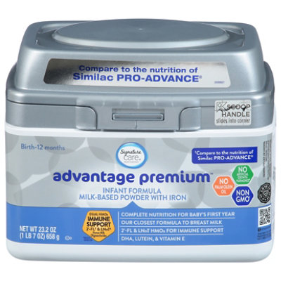 Signature Select/Care Advantage Premium Infant Formula With Iron - 23.2 Oz. - Image 3