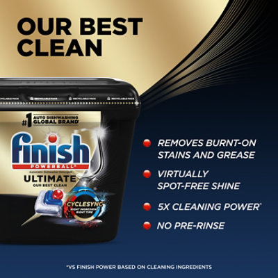 Finish Ultimate Dishwasher Detergent - 28 Count - Image 3