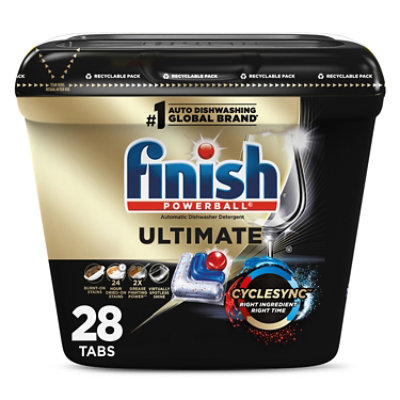 Finish Ultimate Dishwasher Detergent - 28 Count - Image 3