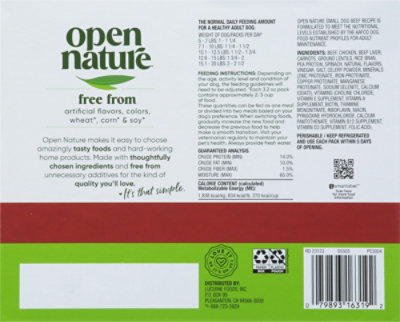 Open Nature Dog Food Fresh Recipe Beef - 8-3.2 Oz - Image 5