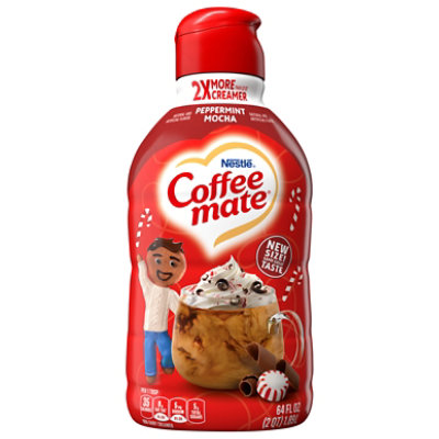 Coffee mate Peppermint Mocha Liquid Creamer Bottle - 64 Fl. Oz. - Image 3