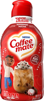 Coffee mate Peppermint Mocha Liquid Creamer Bottle - 64 Fl. Oz. - Image 6