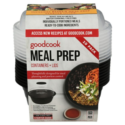 Good Cook Meal Prep Bowl - 10 Count - Image 3