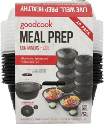 Good Cook Meal Prep Bowl - 10 Count - Image 4