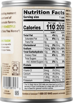 Campbell's Homestyle Italian-Style Wedding Soup - 16.1 Oz - Image 5