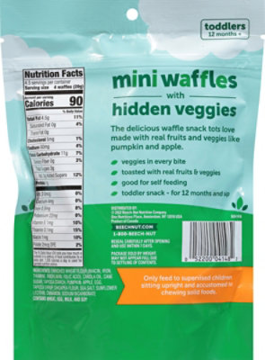 Beech-nut Mini Waffles With Hidden Veggies Pumpkin Apple Cinnamon - 3.2 Oz - Image 6