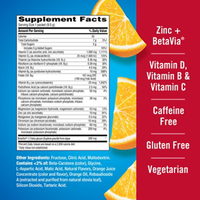 Emergen-c Immune Super Orange Powder Dietary Supplement - 10 Count - Image 4