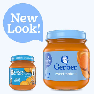 Gerber 1st Foods Infant Puree Sweet Potato Jar - 4 Oz - Image 3