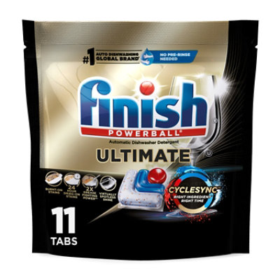 Finish Ultimate Dishwasher Detergent - 11 Count - Image 2