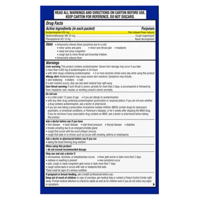 Theraflu Pow 650/10/20mg Hon Ginger 1x6 - 6 Count - Image 6