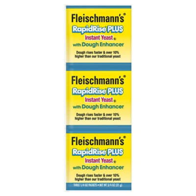 Fleischmann's RapidRise Yeast Plus - 0.75 Oz - Image 3