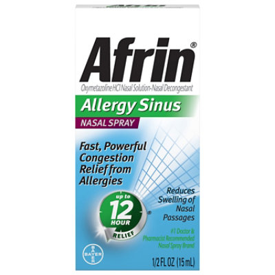 Afrin Allergy Sinus 12hr Spray - 15 Ml - Image 1