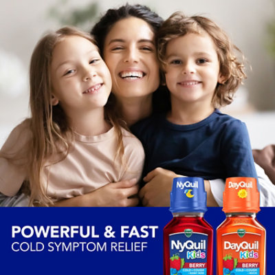 Vicks Kids DayQuil & NyQuil Berry Combo Pack - 2 - 8 Oz - Image 2