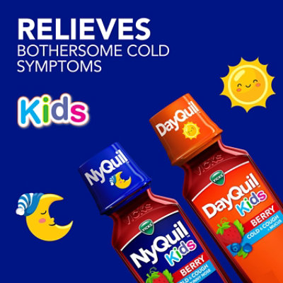 Vicks Kids DayQuil & NyQuil Berry Combo Pack - 2 - 8 Oz - Image 3