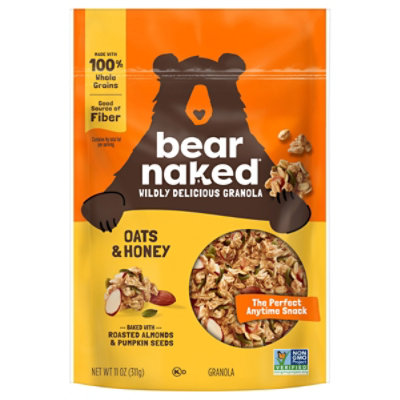 Bear Naked Oats and Honey Whole Grain Granola  - 11 Oz - Image 4