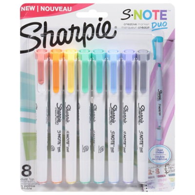 Sharpie S-Note Dual Tip Black - 6 Count - Image 3