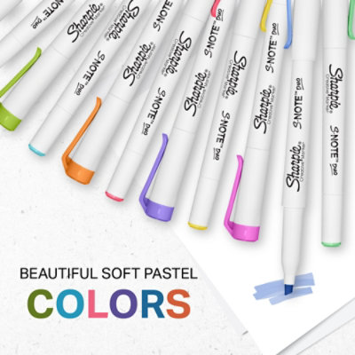 Sharpie S-Note Dual Tip Black - 6 Count - Image 4